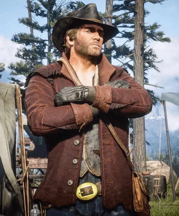 RDR 2 Arthur Morgan Fringe Leather Jacket