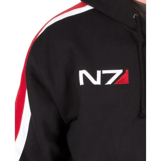 Mass Effect Video Game Black N7 Hoodie - Image 3